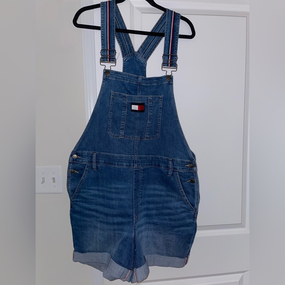 Tommy Hilfiger Blue Denim Overalls